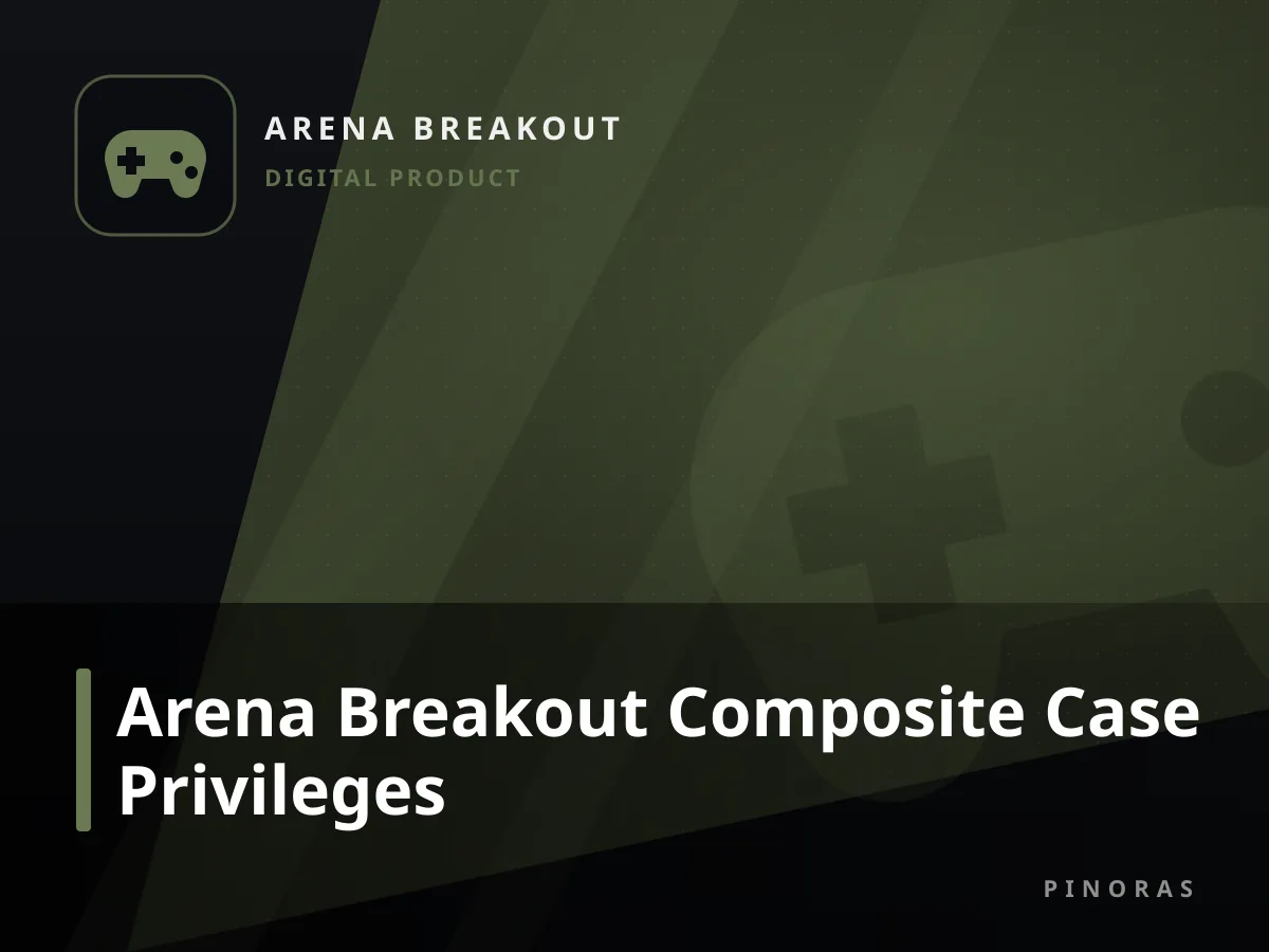 Arena Breakout Composite Case Privileges — Pinoras
