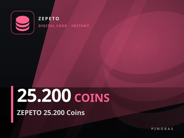 ZEPETO 25.200 Coins