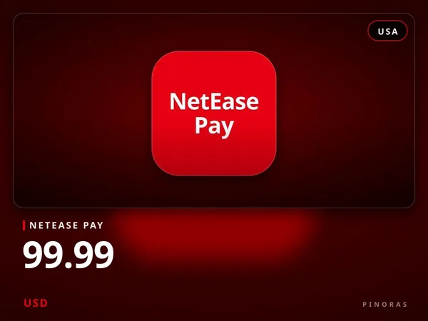 NetEase Pay USA - 99.99 USD