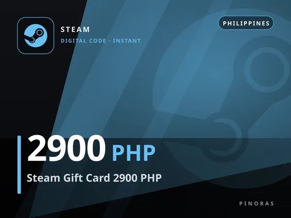 Steam Gift Card 2900 PHP