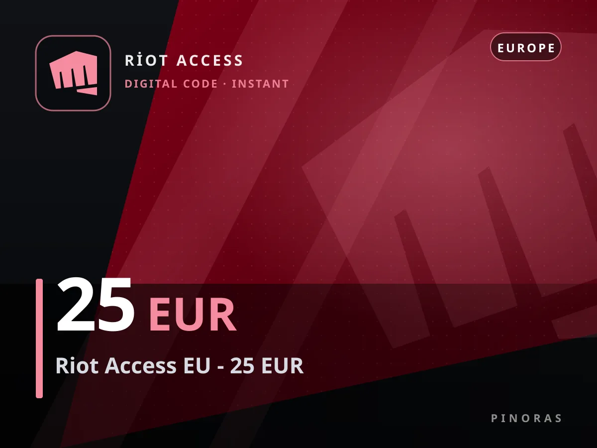 Riot Access EU - 25 EUR — Pinoras
