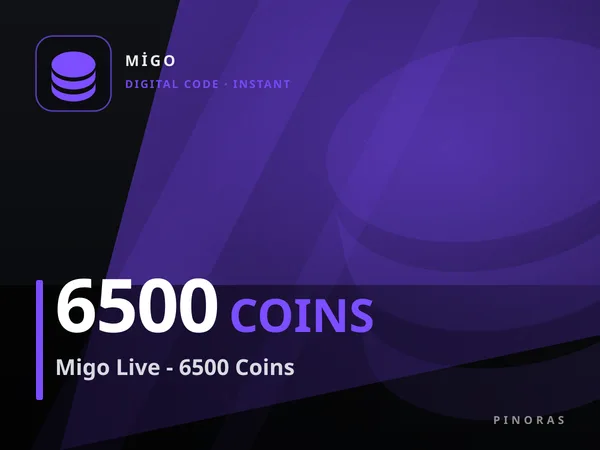 Migo Live - 6500 Coins
