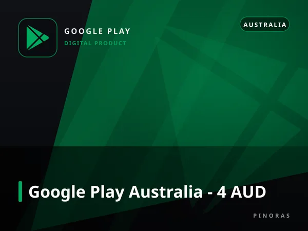 Google Play Australia - 4 AUD