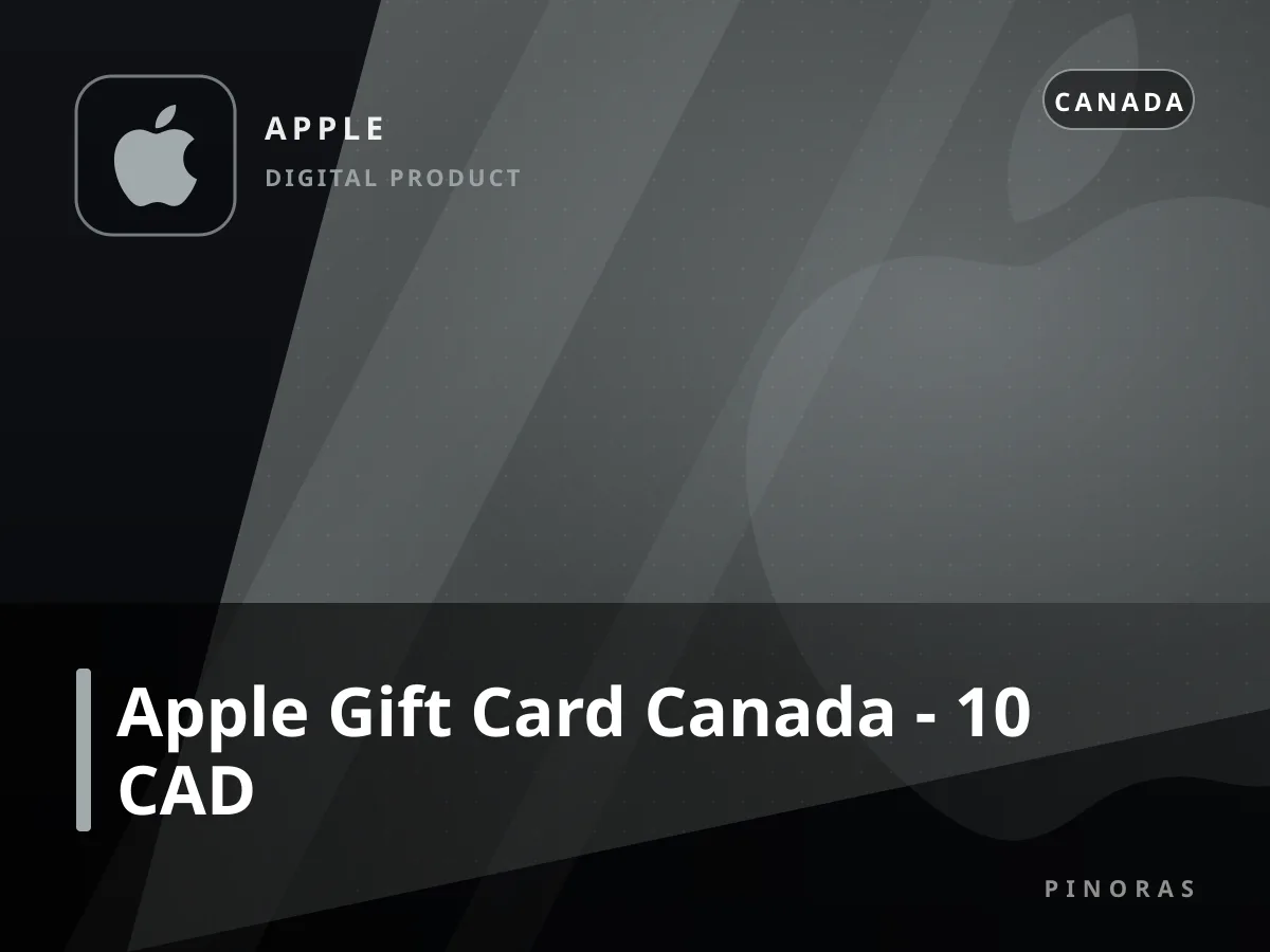 Apple Gift Card Canada - 10 CAD — Pinoras