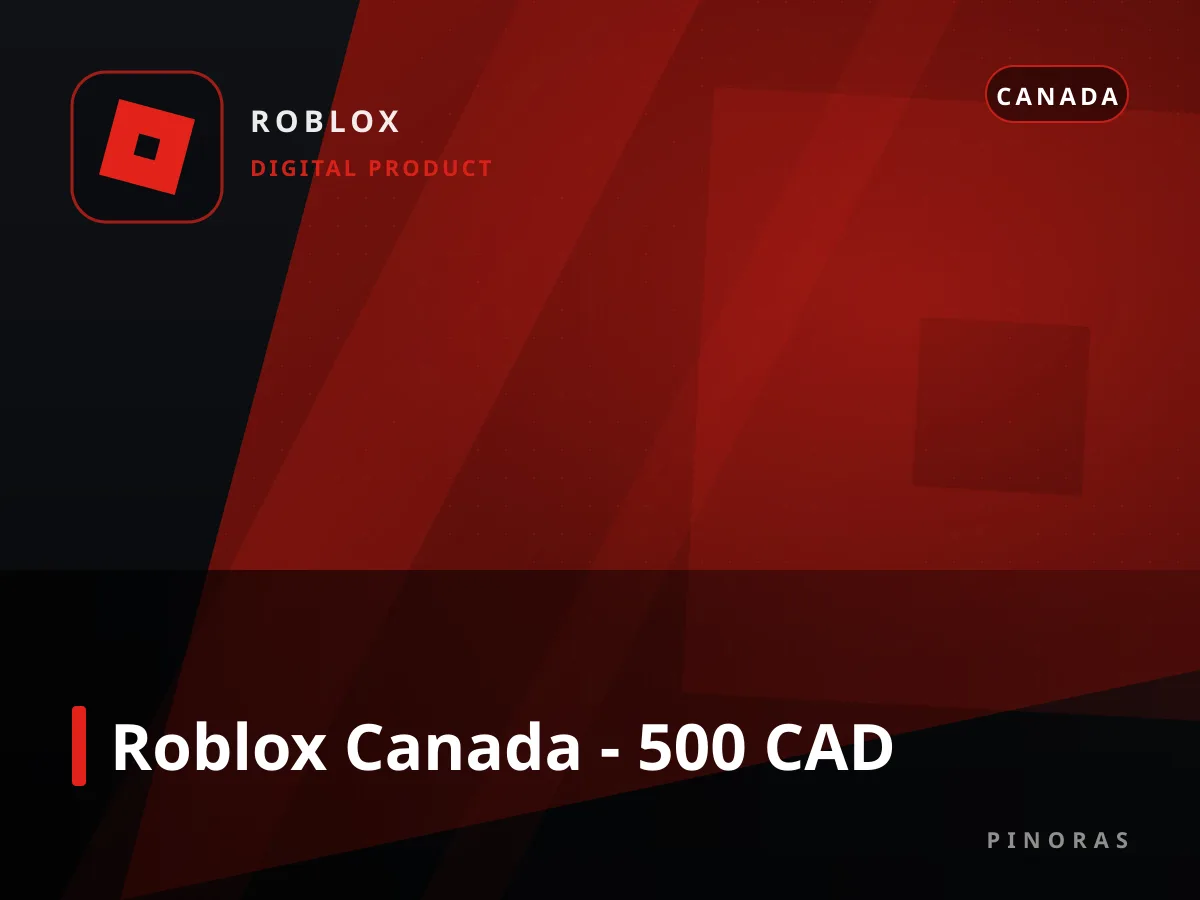 Roblox Canada - 500 CAD — Pinoras