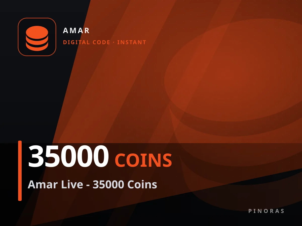 Amar Live - 35000 Coins — Pinoras