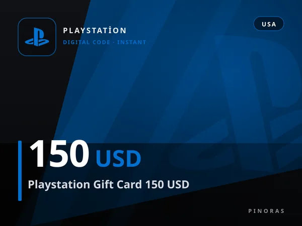 Playstation Gift Card 150 USD