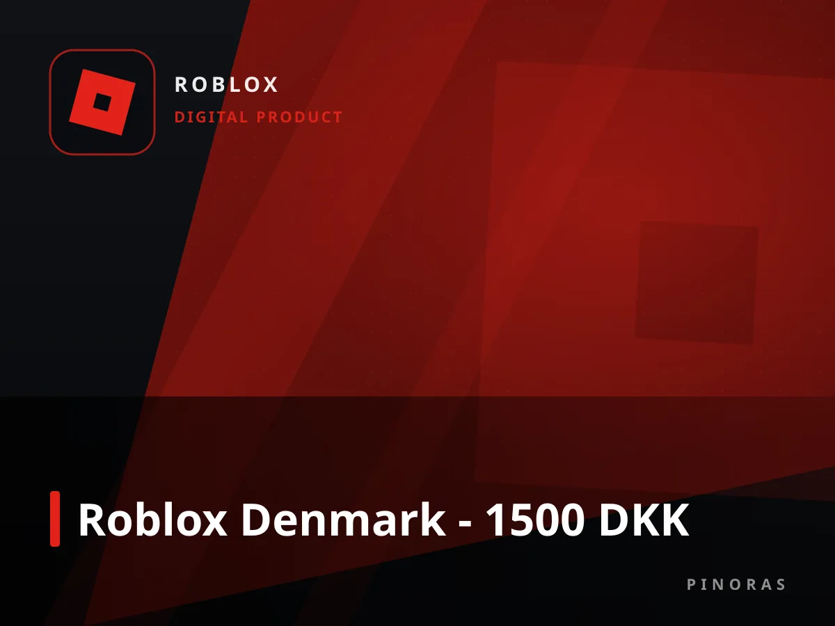 Roblox Denmark - 1500 DKK — Pinoras