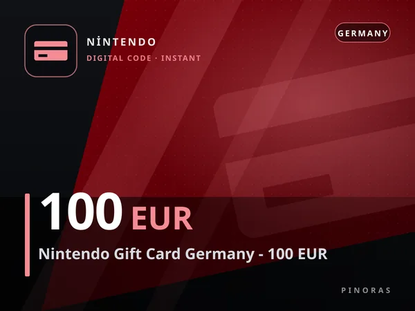 Nintendo Gift Card Germany - 100 EUR