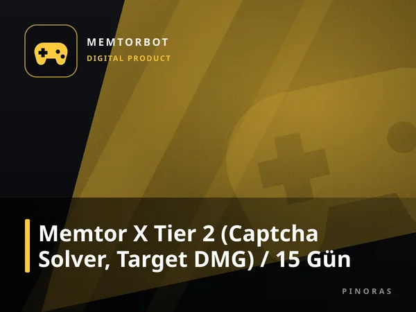 Memtor X Tier 2 (Captcha Solver, Target DMG) / 15 Gün