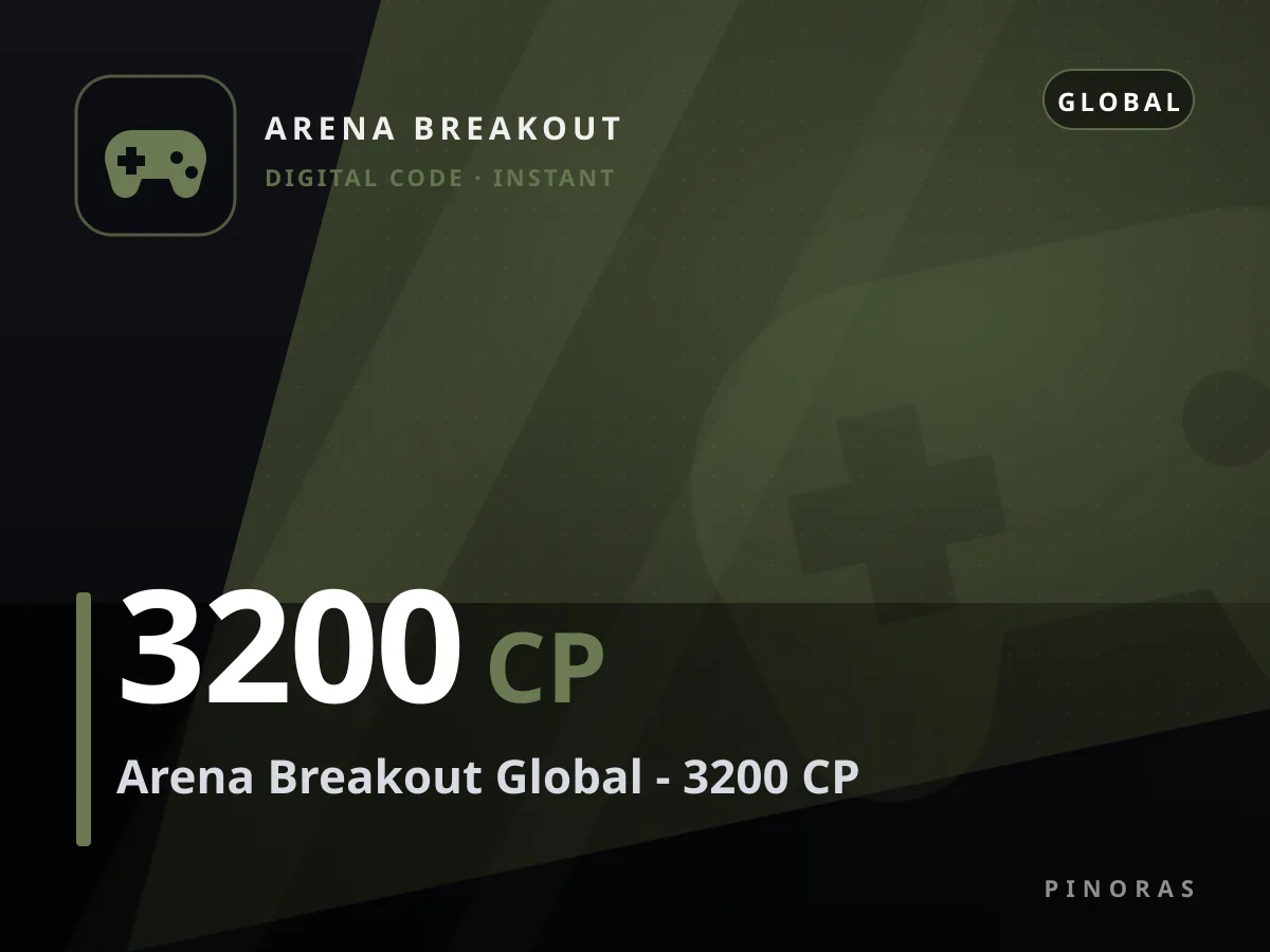 Arena Breakout Global - 3200 CP — Pinoras