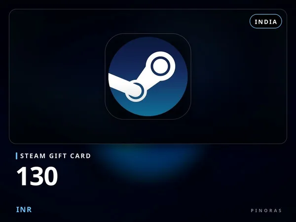 Steam Gift Card 130 INR