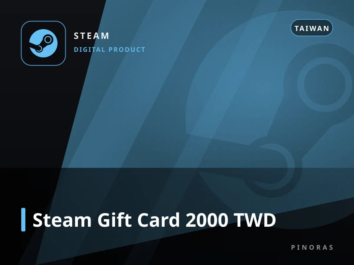 Steam Gift Card 2000 TWD — Pinoras