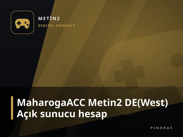 MaharogaACC Metin2 DE(West) Açık sunucu hesap