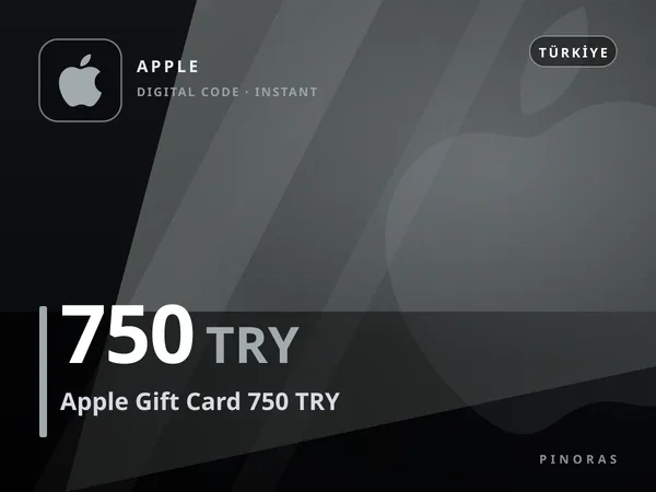 Apple Gift Card 750 TRY