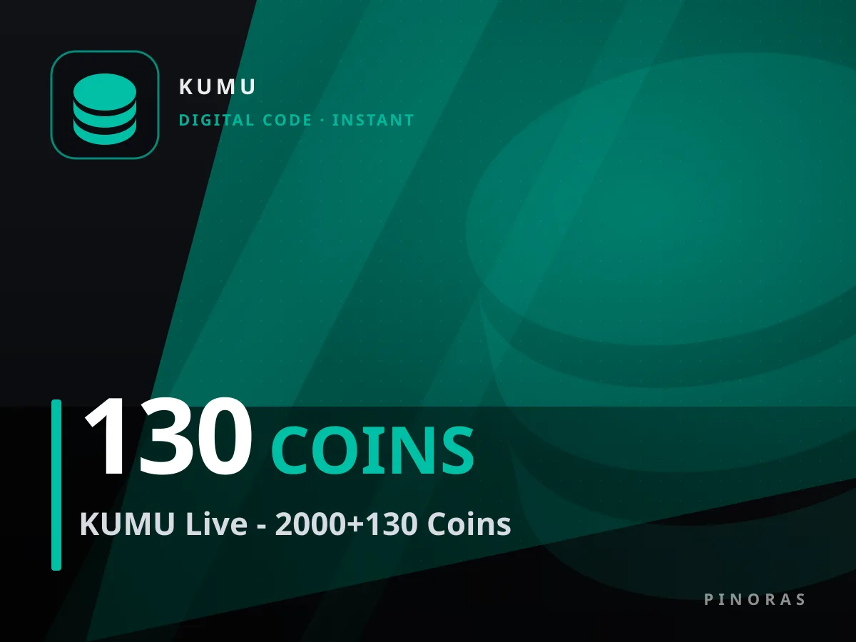 KUMU Live - 2000+130 Coins — Pinoras