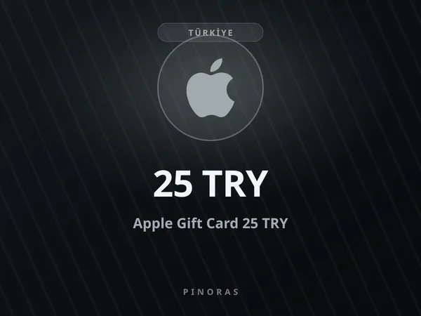 Apple Gift Card 25 TRY