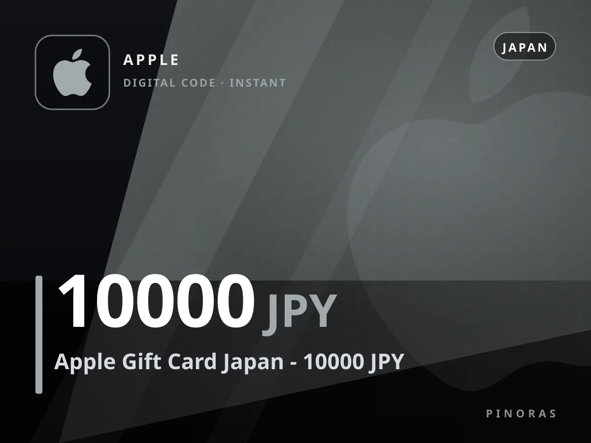 Apple Gift Card Japan - 10000 JPY — Pinoras