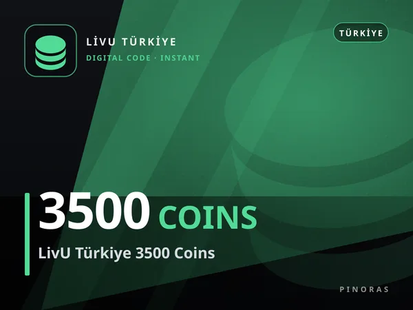 LivU Türkiye 3500 Coins