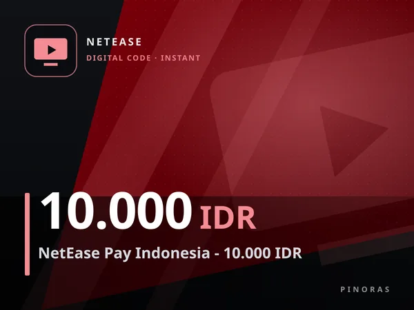 NetEase Pay Indonesia - 10.000 IDR