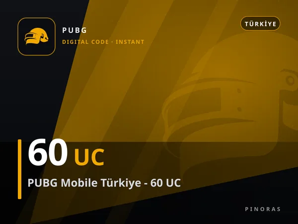 PUBG Mobile Türkiye - 60 UC
