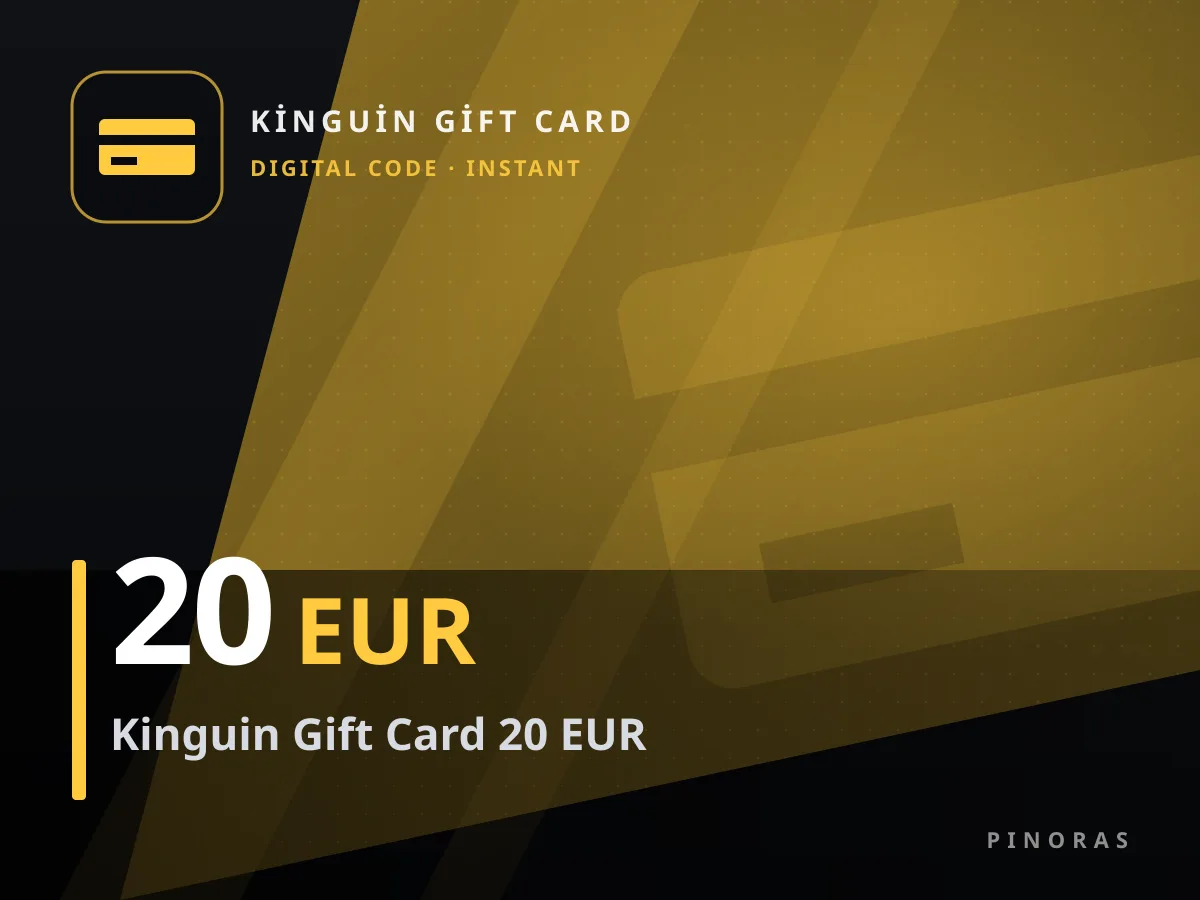 Kinguin Gift Card 20 EUR — Pinoras