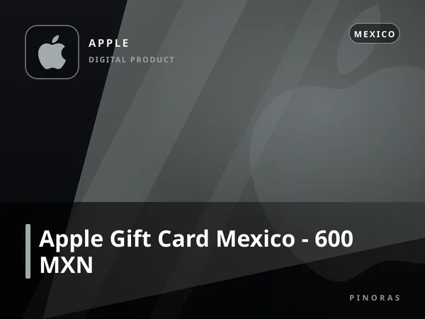 Apple Gift Card Mexico - 600 MXN