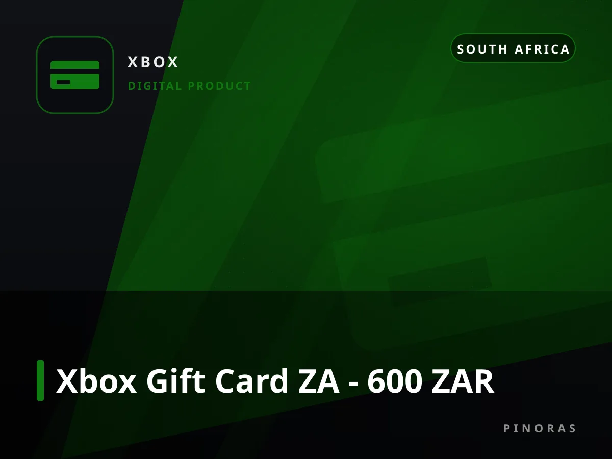 Xbox Gift Card ZA - 600 ZAR — Pinoras