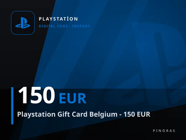 Playstation Gift Card Belgium - 150 EUR