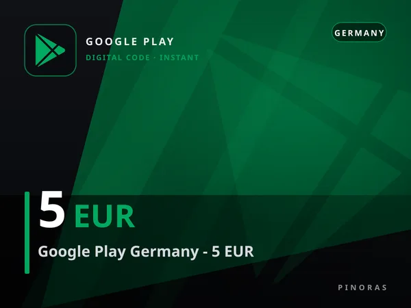 Google Play Germany - 5 EUR