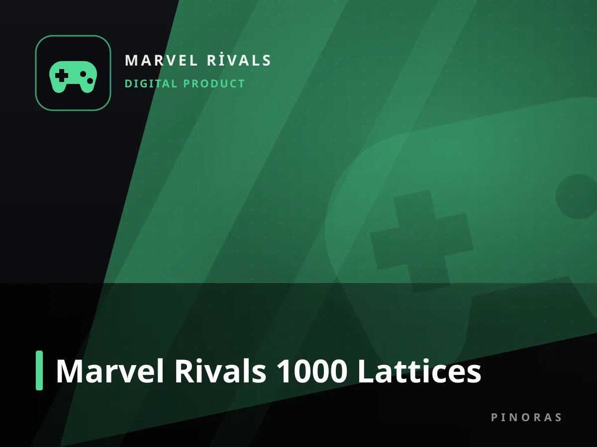 Marvel Rivals 1000 Lattices — Pinoras