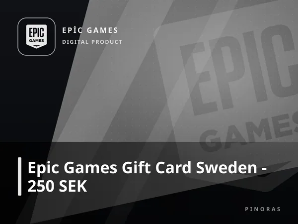 Epic Games Gift Card Sweden - 250 SEK