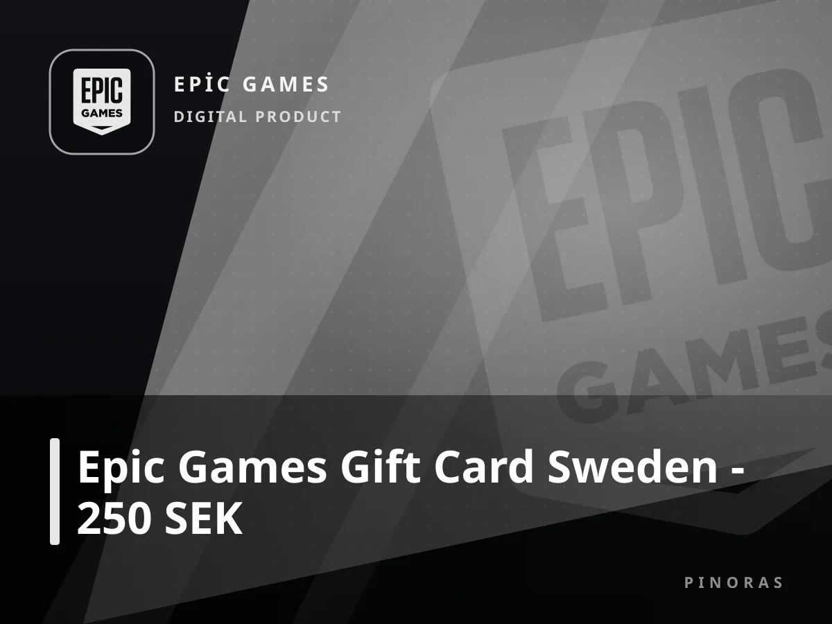 Epic Games Gift Card Sweden - 250 SEK — Pinoras