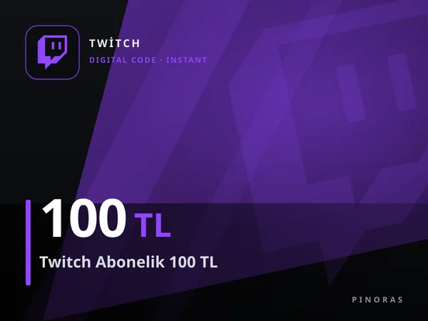 Twitch Abonelik 100 TL