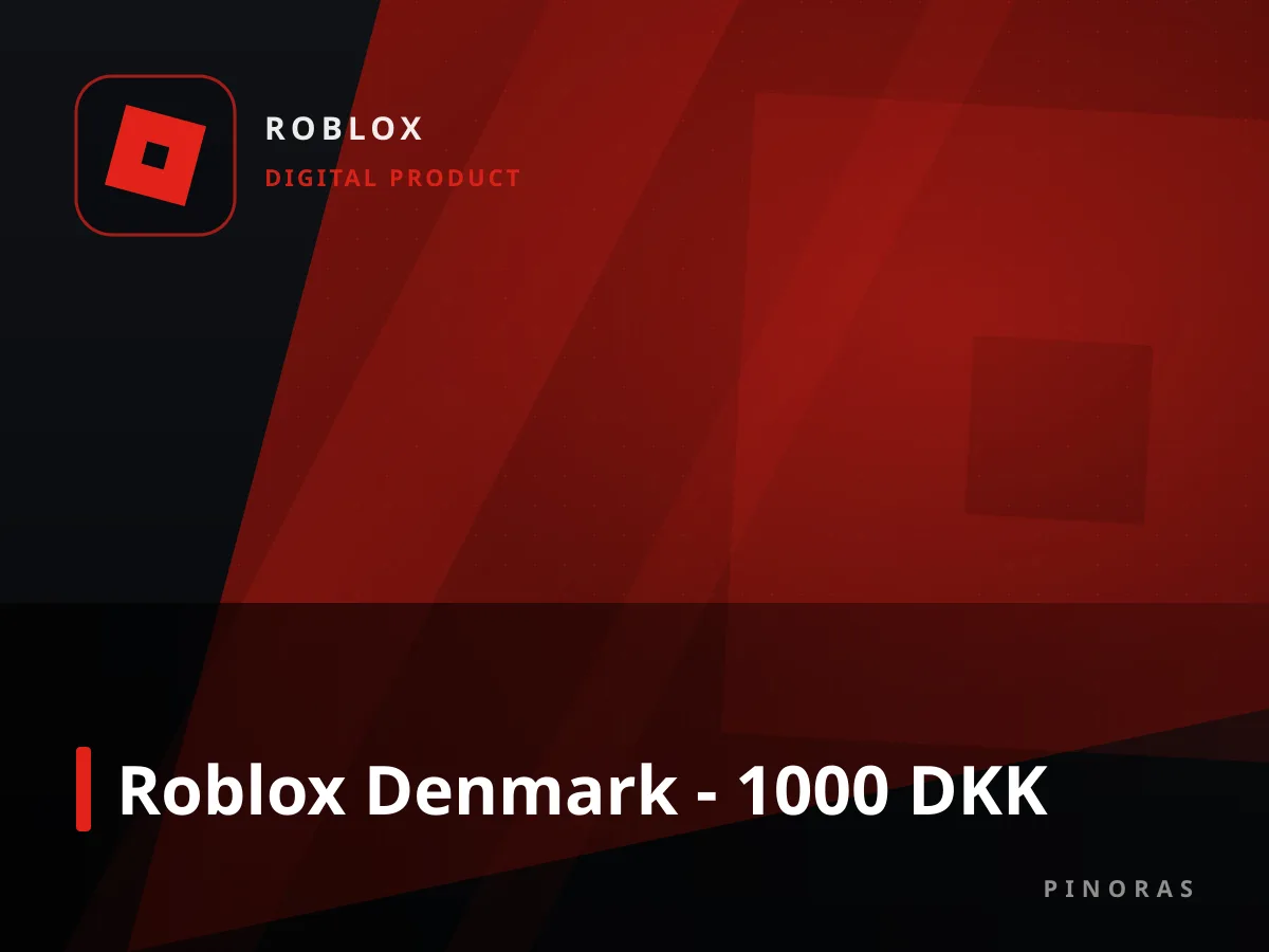 Roblox Denmark - 1000 DKK — Pinoras