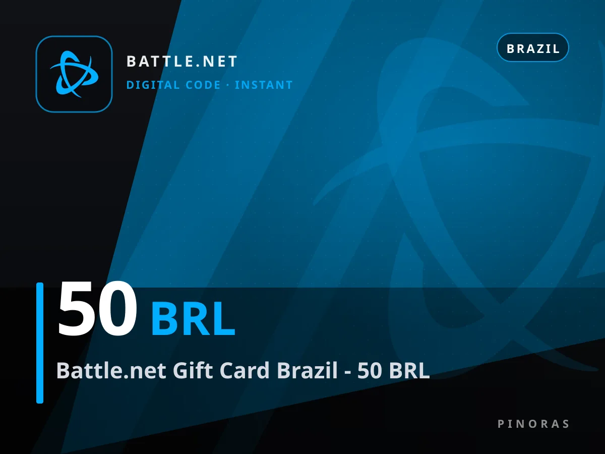 Battle.net Gift Card Brazil - 50 BRL — Pinoras