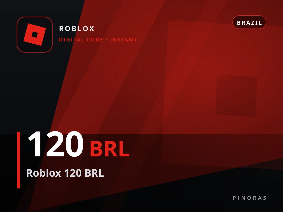 Roblox 120 BRL — Pinoras