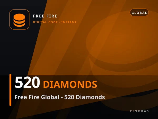 Free Fire Global - 520 Diamonds