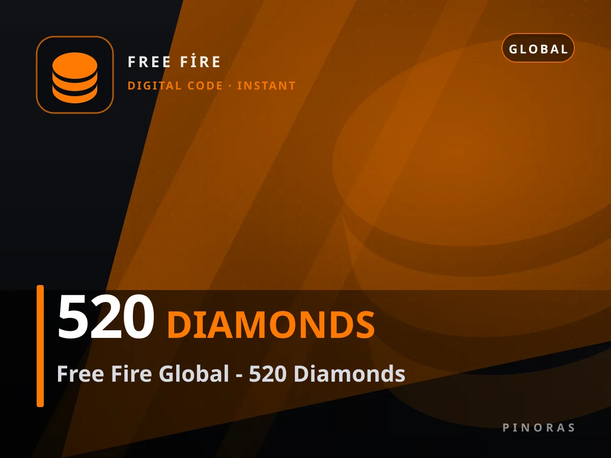 Free Fire Global - 520 Diamonds — Pinoras