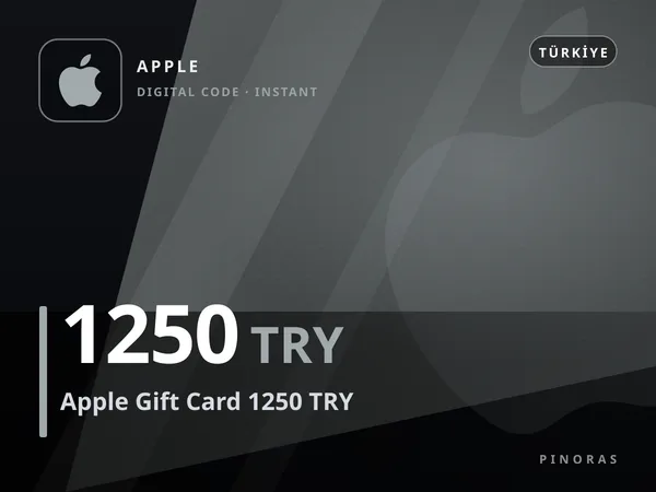 Apple Gift Card 1250 TRY