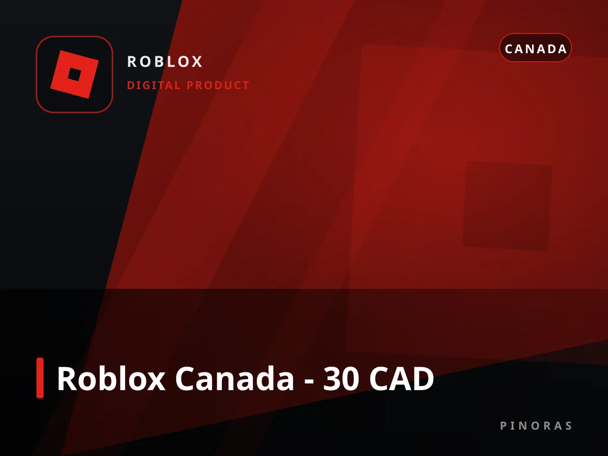 Roblox Canada - 30 CAD — Pinoras
