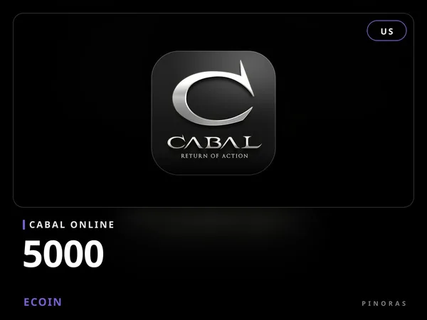 Cabal Online US - 5000 eCoin