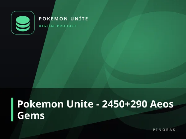 Pokemon Unite - 2450+290 Aeos Gems