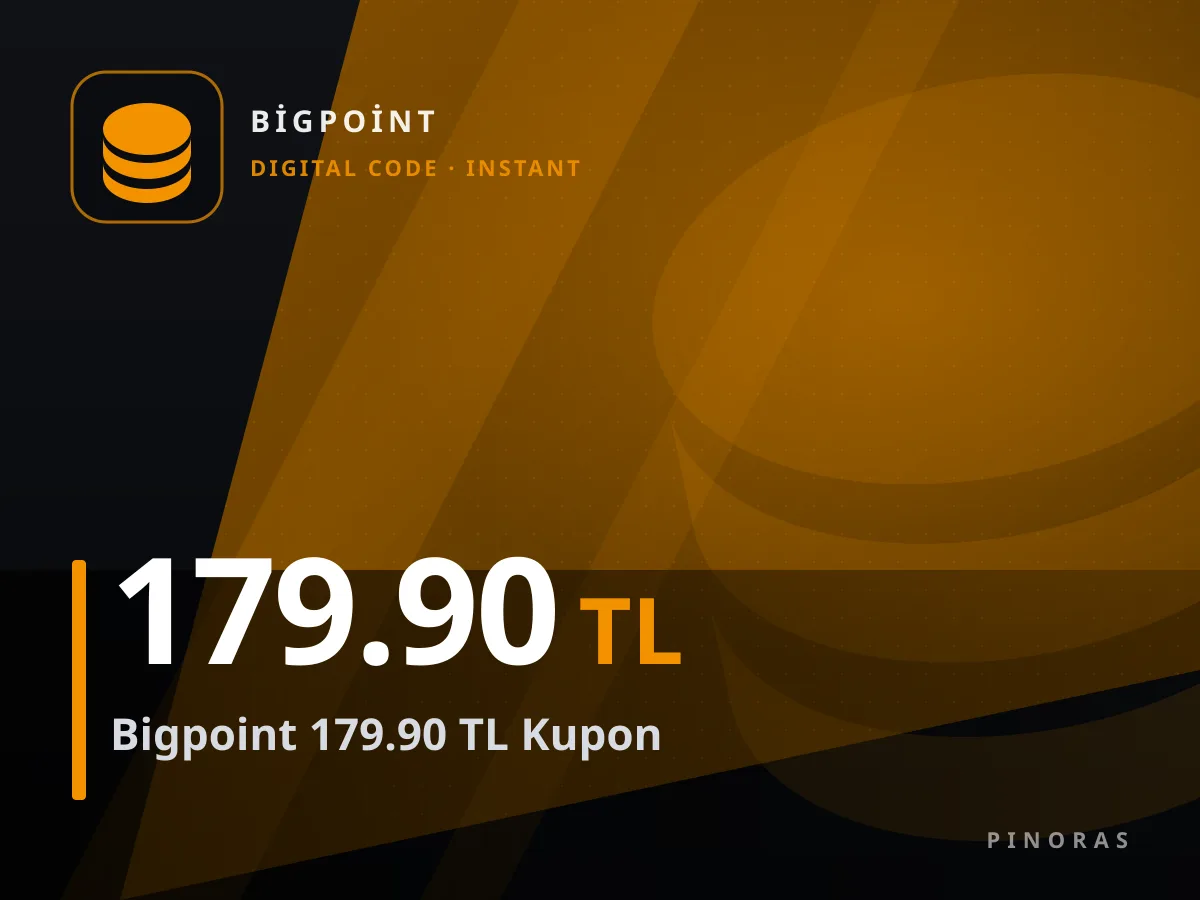 Bigpoint 179.90 TL Kupon — Pinoras