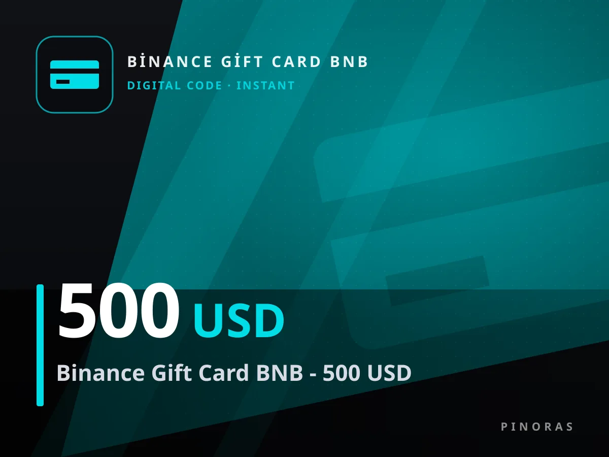 Binance Gift Card BNB - 500 USD — Pinoras