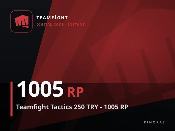 Teamfight Tactics 250 TRY - 1005 RP