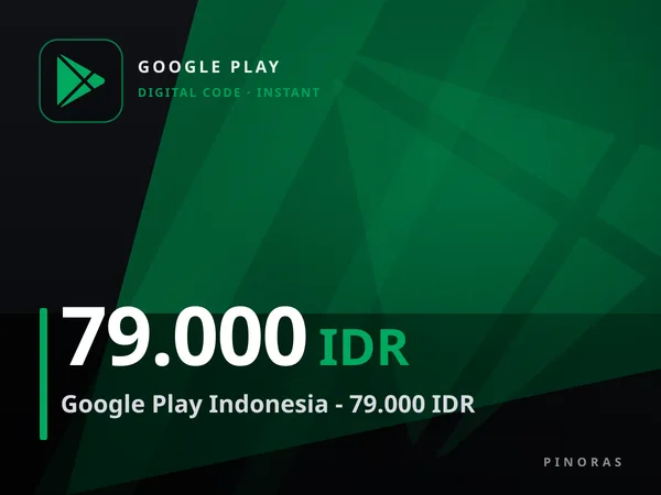 Google Play Indonesia - 79.000 IDR