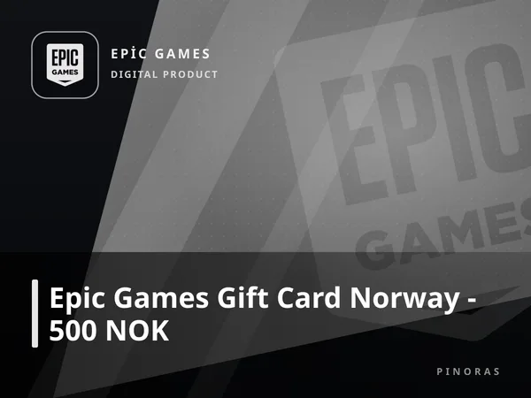 Epic Games Gift Card Norway - 500 NOK