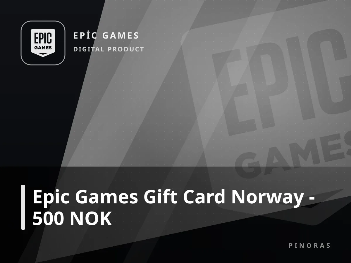 Epic Games Gift Card Norway - 500 NOK — Pinoras