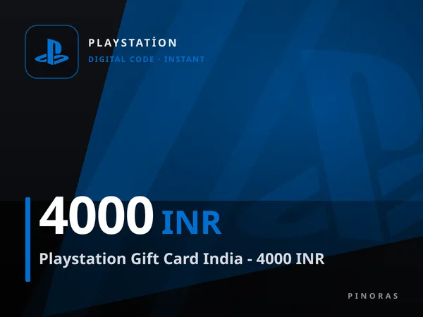 Playstation Gift Card India - 4000 INR
